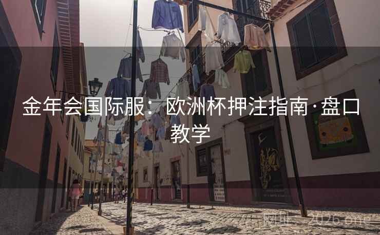 金年会国际服：欧洲杯押注指南·盘口教学