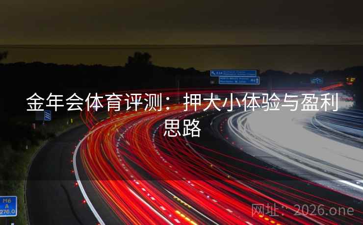 金年会体育评测：押大小体验与盈利思路